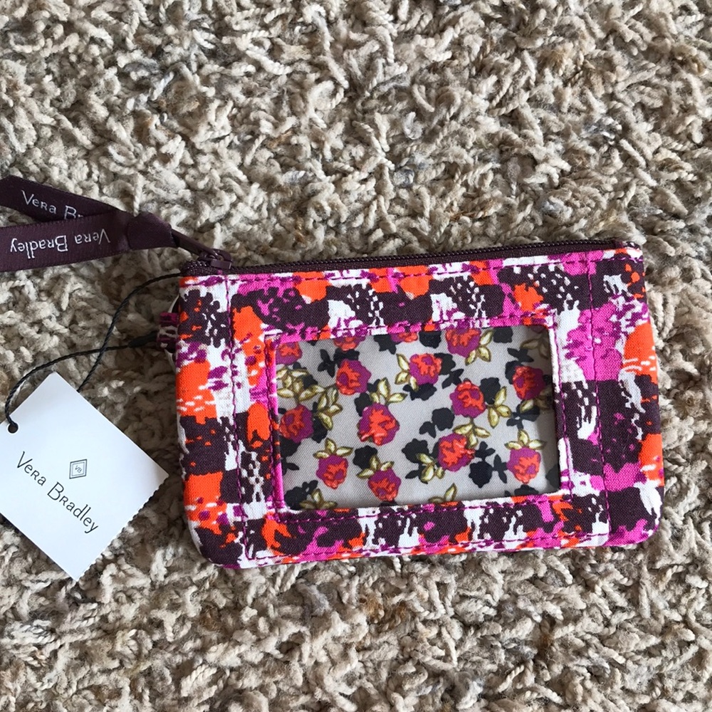 Vera Bradley zip id case